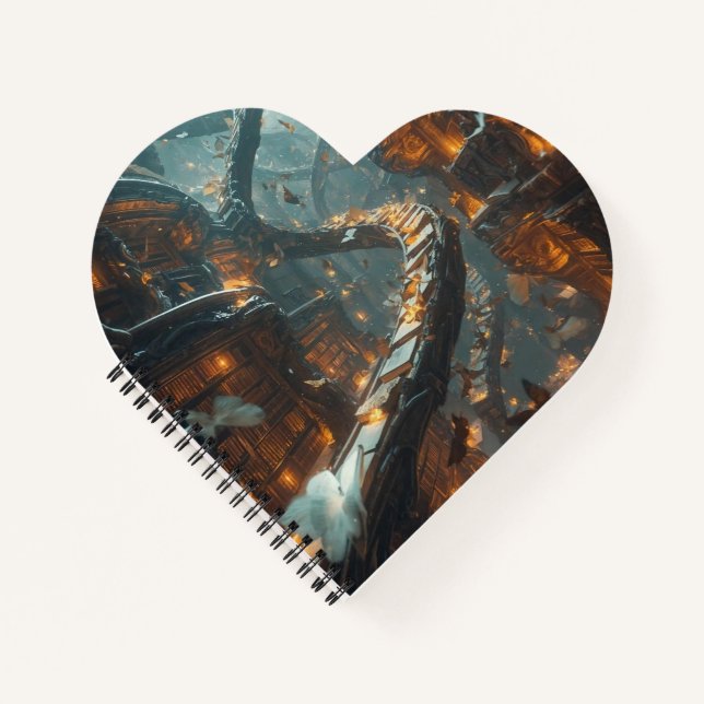 The Spiral of Stories Notizbuch (Vorderseite)