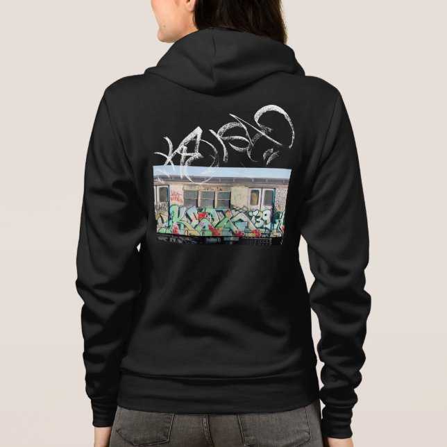 "The Spirit of Broadway" Women's Hoodie von Kel139 (Rückseite)