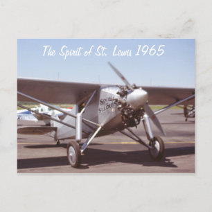The Spirit of St. Lewis 1965 Postcard Postkarte