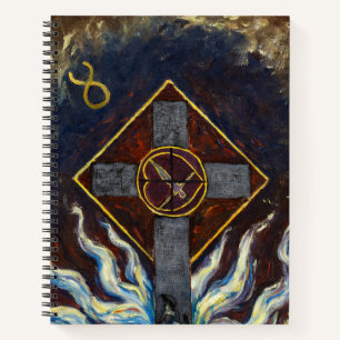 The Spirit World, Nr. 14 von Anna Cassel Notizbuch