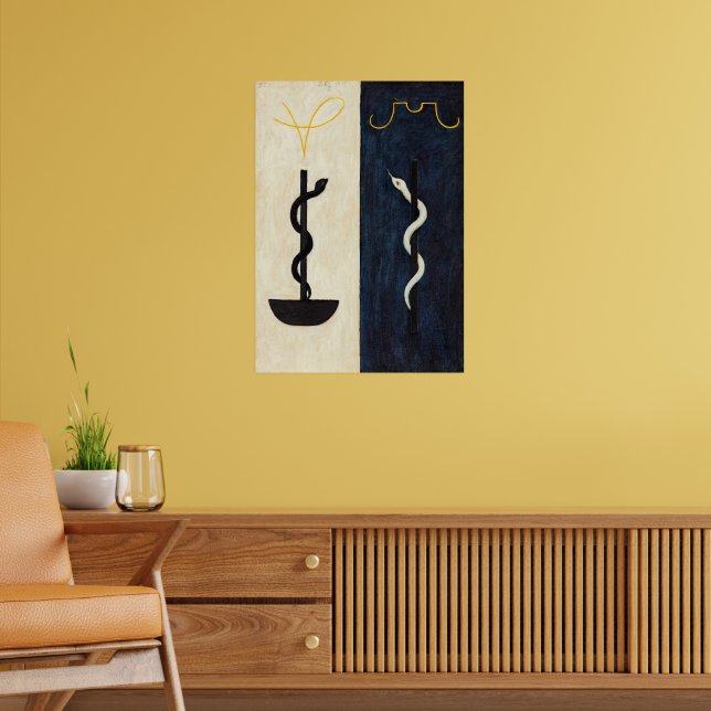 The Spirit World, Nr. 57, 1915, von Anna Cassel Poster (Wohnzimmer 2)