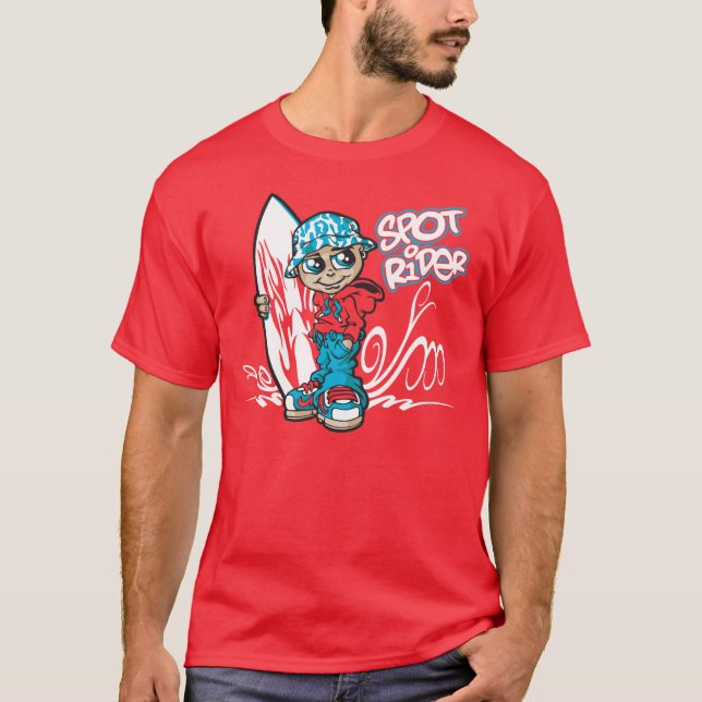 The Spot Rider T-Shirt (Vorderseite)