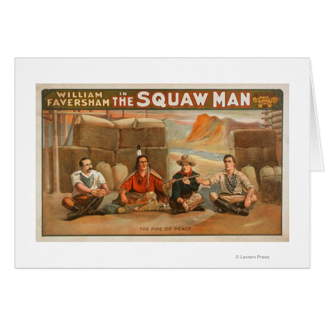 "The Squaw Man" - The Pipe of Peace Theatre (Vorderseite (Horizontal))