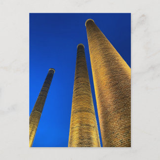 "The Stacks" bei Revolution Mill, Greensboro NC US Postkarte