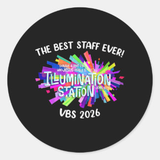 The Staff Illumination Station VBS 2026 Director Runder Aufkleber