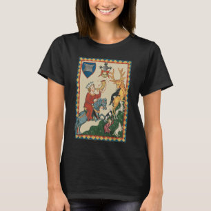 The Stag Hunt, Mittelalterliche Kunst aus dem 14.  T-Shirt