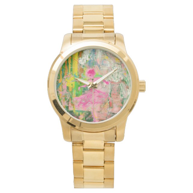 The Stalker - Neon Ballet Chaos Armbanduhr (Vorderseite)