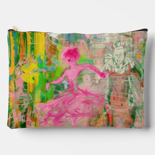 The Stalker - Neon Ballet Chaos Zubehörtasche (Vorderseite)