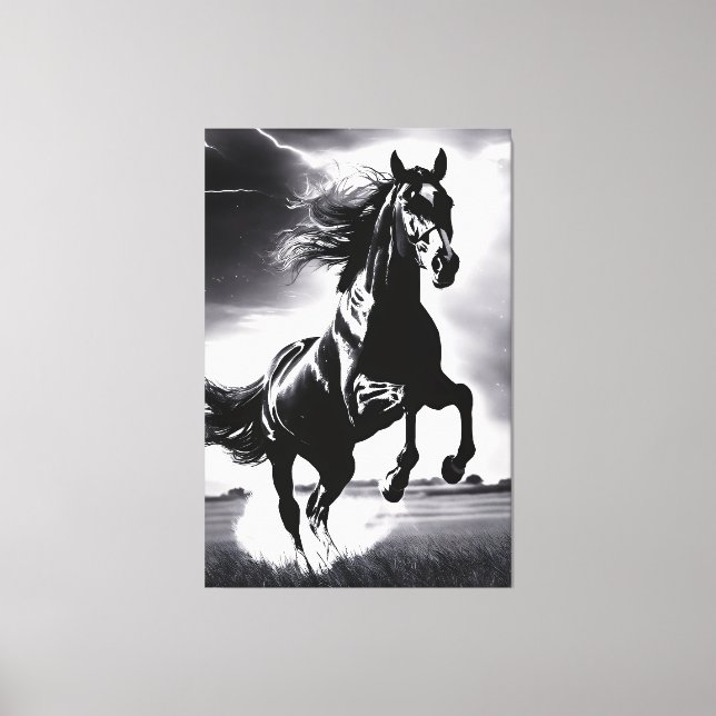 The Stallion Stud Leinwanddruck (Vorderseite)