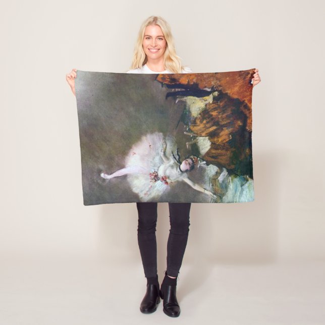 The Star, Ballerina, Edgar Degas, 1878 Fleecedecke (Beispiel)