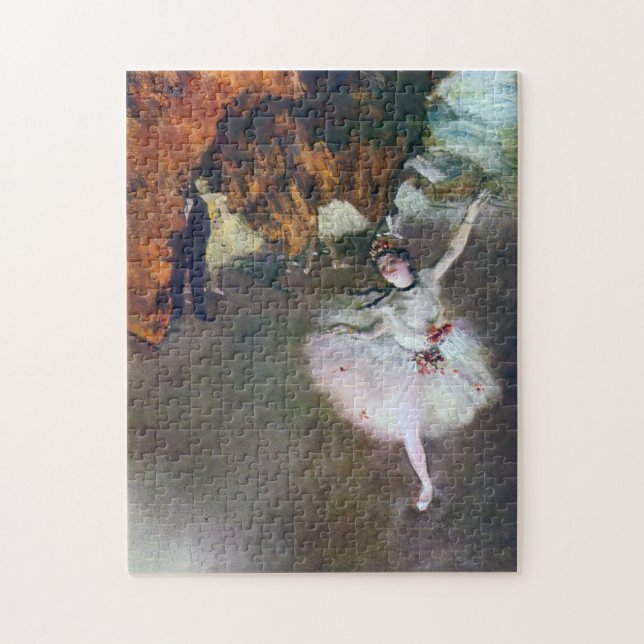 The Star, Ballerina, Edgar Degas, 1878 Puzzle (Vertikal)