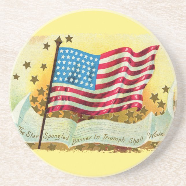 The Star Spangled Banner Untersetzer (Vorne)