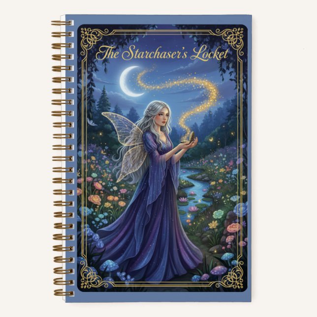 The Starchaser's Locket Celestial Fairy Journal Notizbuch (Vorderseite)
