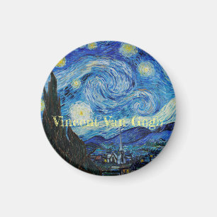 The Starry Night (1889) von Vincent Van Gogh Magnet