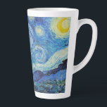 The Starry Night (1889) von Vincent Van Gogh Milchtasse<br><div class="desc">Berühmte Maler aller Zeiten</div>