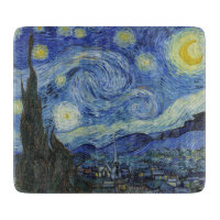 The Starry Night by Van    GoghCutting Board