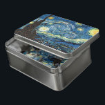 The Starry Night by Vincent Van Gogh Puzzle<br><div class="desc">The Starry Night is one of the world's most recognized works of art. This painting demonstrates his vision about those hours of the day. “I often think that the night is more vivid and richer in color than the day.” With these words, van Gogh announced in a letter to his...</div>