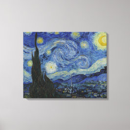 The Starry Night (Vincent van Gogh) (berühmte Kuns Leinwanddruck
