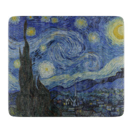 The Starry Night (Vincent van Gogh) (berühmte Kuns Schneidebrett