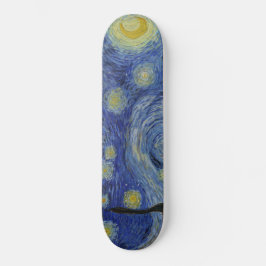 The Starry Night (Vincent van Gogh) (berühmte Kuns Skateboard