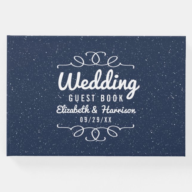The Starry Night Wedding Collection - Gästebuch (Vorderseite)