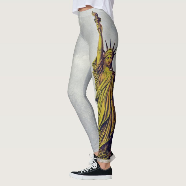 The Statue of Liberty, The Great Bartholdi Statue Leggings (Links)