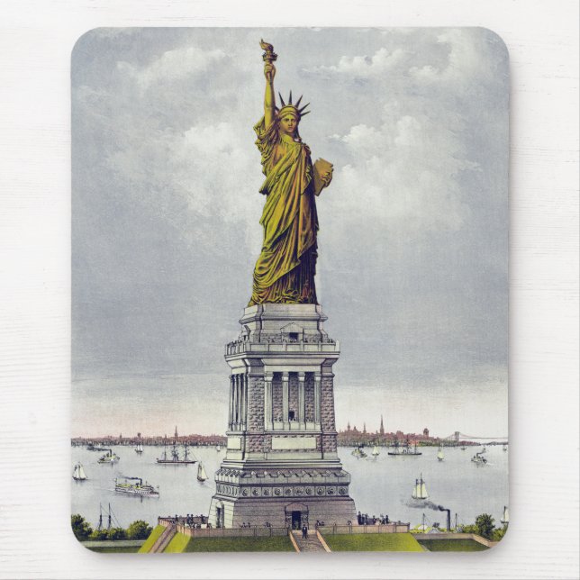 The Statue of Liberty, The Great Bartholdi Statue Mousepad (Vorne)