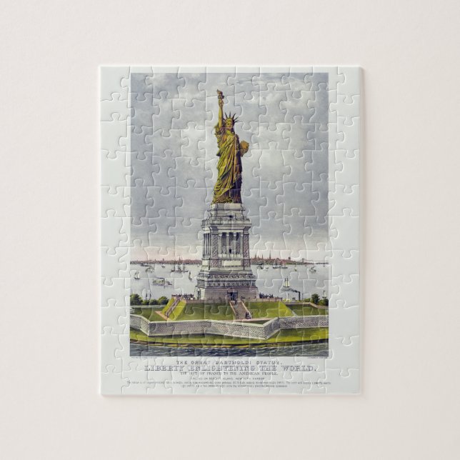 The Statue of Liberty, The Great Bartholdi Statue Puzzle (Vertikal)