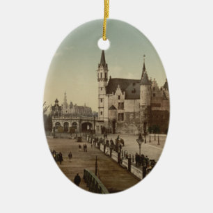 The Steen, Antwerpen, Belgien Keramik Ornament
