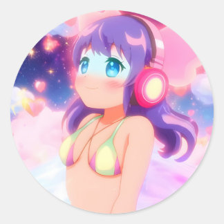 The StellarNut Ayumi Round Sticker #03