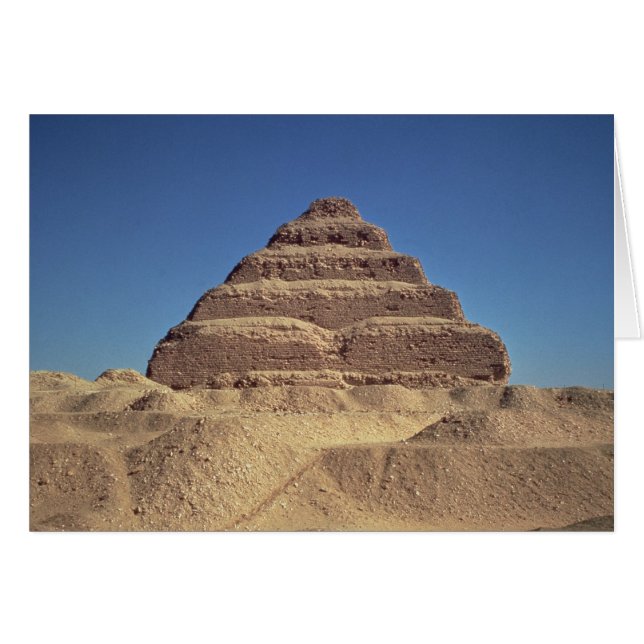 The Step Pyramid of King Djoser, c.2630-2611 v. Ch (Vorderseite (Horizontal))