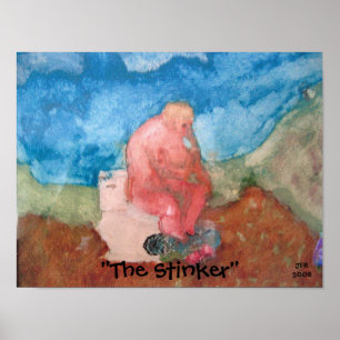 "The Stinker" von JFR— Katiamaria Fotos & Design Poster