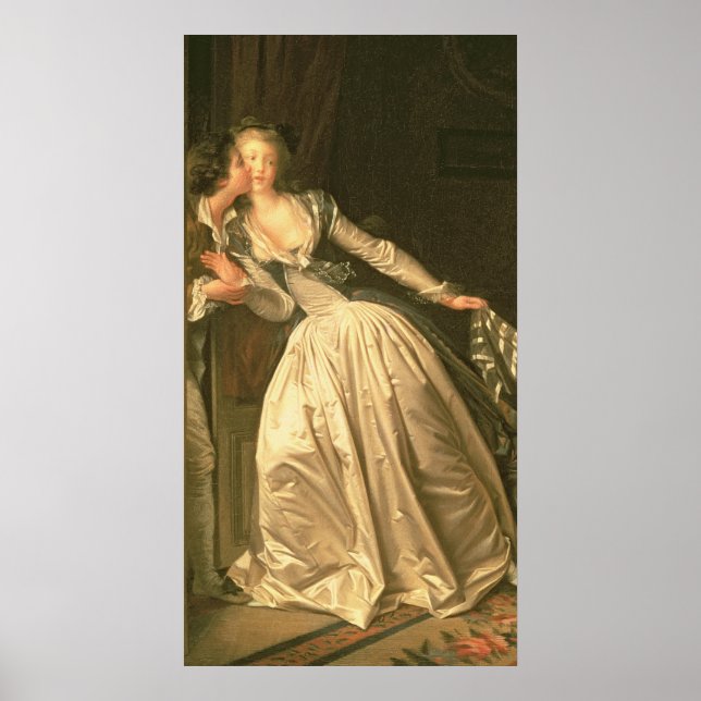 The Stolen Kiss, c.1788 Poster (Vorne)