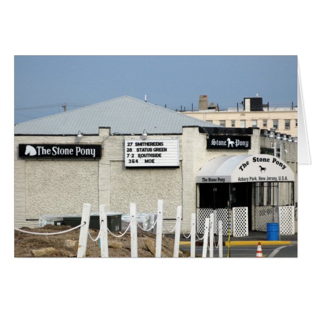 The Stone Pony in Asbury Park, NJ (Vorderseite (Horizontal))