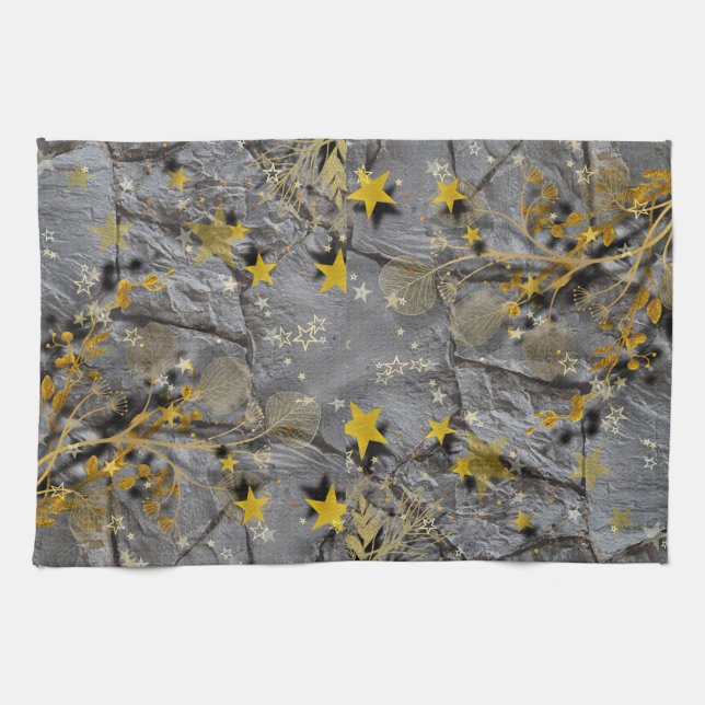 The Stone Wall Geschirrtuch (Horizontal)