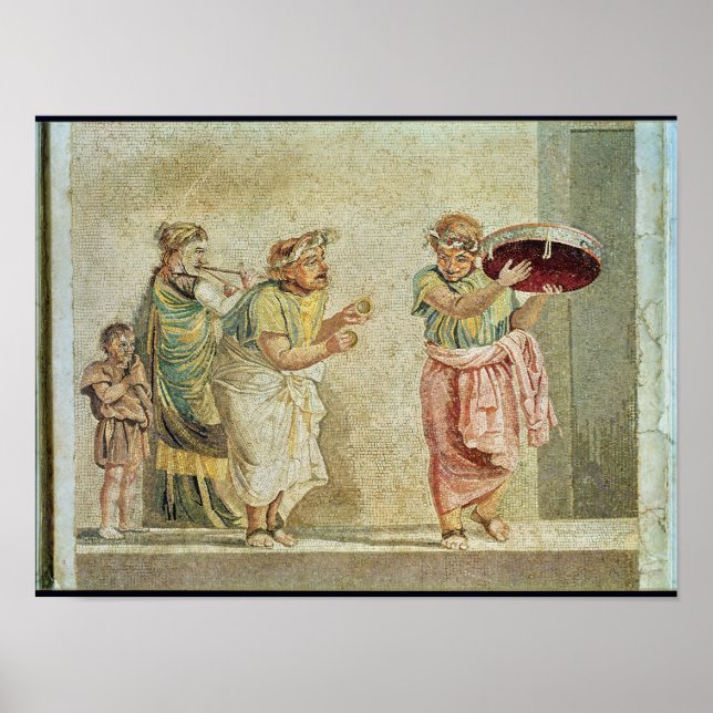 The Street Musicians, c.100 v. Chr. Poster (Vorne)