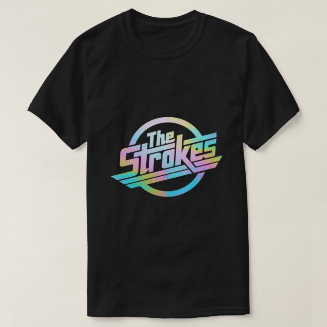 The Strokes Band Word Tour für Männer Frauen T-Shirt (Design vorne)