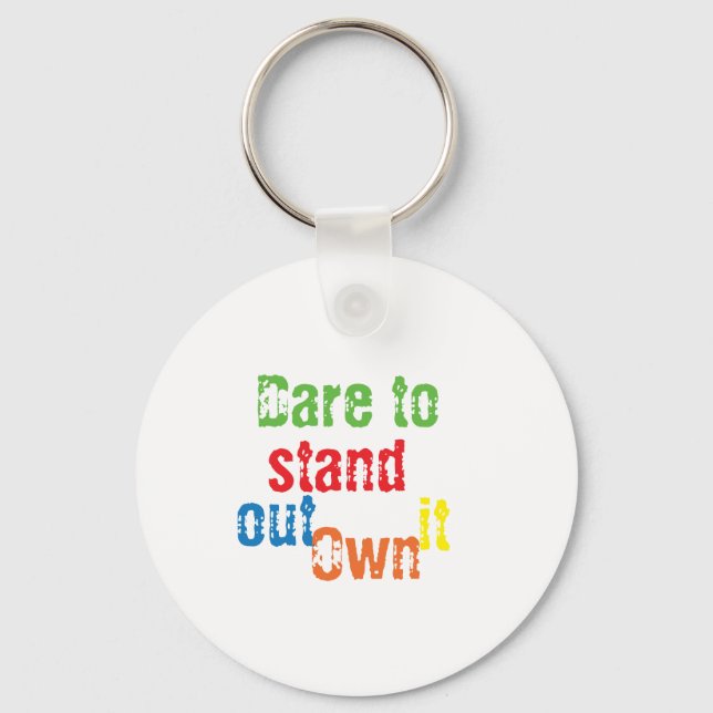 The Sugar Skull Keychain dares to stand out. Schlüsselanhänger (Rückseite)