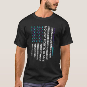 The Suicide Prevention Awareness Week Ribbon Ameri T-Shirt