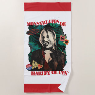 The Suicide Squad Harley Quinn Winking Strandtuch