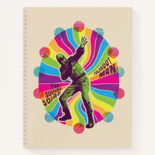 The Suicide Squad Polka-Dot Man Psychedelic Notizbuch