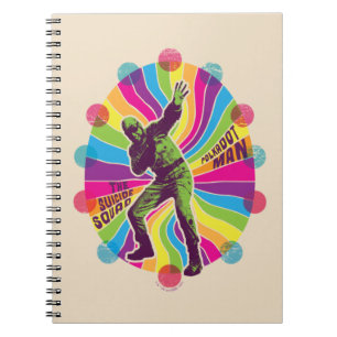 The Suicide Squad   Polka-Dot Man Psychedelisch Notizblock