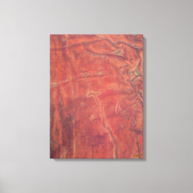 The Sun II Stretched Canvas Print Leinwanddruck (Vorderseite)