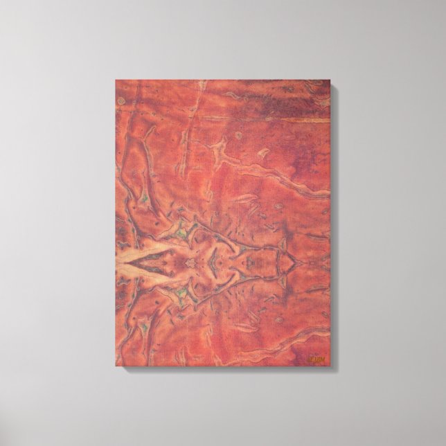 The Sun Stretched Canvas Print Leinwanddruck (Vorderseite)