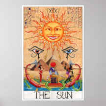 The Sun tarot card