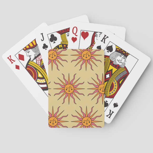 The Sun - Tarot Spielkarten (Rückseite)