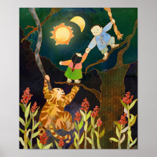 The Sun u. der Mond: Koreanisches Poster