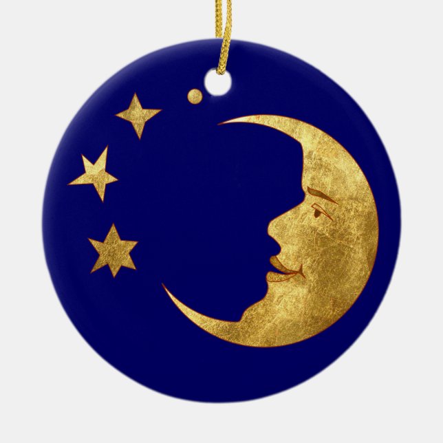 The Sun und der Mond Keramikornament (Vorne)