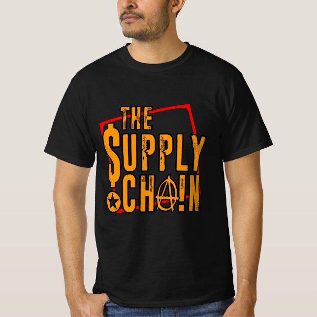 The Supply Chain rock band shirt (Vorderseite)