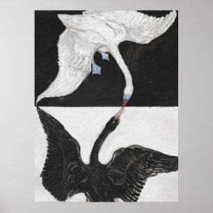 The Swan by Hilma af Klint Art Print Poster